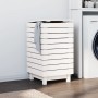 Laundry basket solid white pine wood 44x44x76 cm by vidaXL, Laundry baskets - Ref: Foro24-832322, Price: 105,83 €, Discount: %