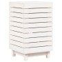 Laundry basket solid white pine wood 44x44x76 cm by vidaXL, Laundry baskets - Ref: Foro24-832322, Price: 105,83 €, Discount: %