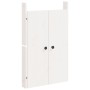 Exterior kitchen doors 2 units white pine wood 50x9x82 cm by vidaXL, cabinet doors - Ref: Foro24-832360, Price: 37,87 €, Disc...