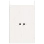 Exterior kitchen doors 2 units white pine wood 50x9x82 cm by vidaXL, cabinet doors - Ref: Foro24-832360, Price: 37,87 €, Disc...