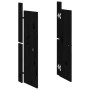 Exterior kitchen doors 2 units black pine wood 50x9x82 cm by vidaXL, cabinet doors - Ref: Foro24-832362, Price: 41,30 €, Disc...