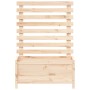 Planter with solid pine wood shelf 79x39.5x114 cm by vidaXL, Pots and planters - Ref: Foro24-832521, Price: 71,18 €, Discount: %