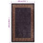 Alfombra lavable antideslizante negro y dorado 150x230 cm de vidaXL, Alfombras - Ref: Foro24-373983, Precio: 52,48 €, Descuen...