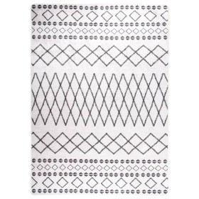 Alfombra lavable antideslizante negro y blanco 150x230 cm de vidaXL, Alfombras - Ref: Foro24-373997, Precio: 55,99 €, Descuen...