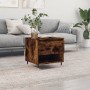 Smoked oak engineered wood coffee table 50x46x50 cm by vidaXL, Coffee table - Ref: Foro24-830902, Price: 35,79 €, Discount: %