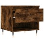 Smoked oak engineered wood coffee table 50x46x50 cm by vidaXL, Coffee table - Ref: Foro24-830902, Price: 35,79 €, Discount: %