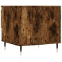 Smoked oak engineered wood coffee table 50x46x50 cm by vidaXL, Coffee table - Ref: Foro24-830902, Price: 35,79 €, Discount: %