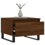 Coffee tables 2 pcs engineered wood brown oak 50x46x35cm by vidaXL, Coffee table - Ref: Foro24-830891, Price: 64,48 €, Discou...