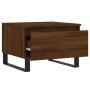 Coffee tables 2 pcs engineered wood brown oak 50x46x35cm by vidaXL, Coffee table - Ref: Foro24-830891, Price: 64,48 €, Discou...