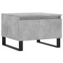 Coffee tables 2 units concrete gray engineered wood 50x46x35 cm by vidaXL, Coffee table - Ref: Foro24-830885, Price: 63,99 €,...