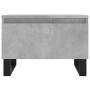 Coffee tables 2 units concrete gray engineered wood 50x46x35 cm by vidaXL, Coffee table - Ref: Foro24-830885, Price: 63,99 €,...