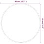 Round silver wall mirror Ø 40 cm by vidaXL, Mirrors - Ref: Foro24-348175, Price: 27,88 €, Discount: %