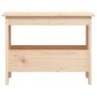 Solid pine wood hall bench 60x28x45 cm by vidaXL, Benches for halls and storage - Ref: Foro24-837385, Price: 42,99 €, Discoun...