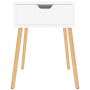 Bedside tables 2 units plywood white 40x40x56 cm by vidaXL, Nightstands - Ref: Foro24-326796, Price: 94,46 €, Discount: %