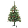 Artificial Christmas tree with hinges 150 LED and balls 150 cm by vidaXL, Christmas trees - Ref: Foro24-3210194, Price: 76,35...