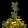 Árbol de Navidad artificial con bisagras 150 LED 150 cm de vidaXL, Arboles de navidad - Ref: Foro24-3210180, Precio: 83,51 €,...