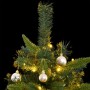 Artificial Christmas tree with hinges 300 LED and balls 180 cm by vidaXL, Christmas trees - Ref: Foro24-3210233, Price: 135,9...