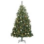 Künstlicher Weihnachtsbaum mit Scharnieren 300 LED und Kugeln 180 cm von vidaXL, Weihnachtsbäume - Ref: Foro24-3210233, Preis...