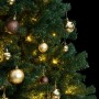 Künstlicher Weihnachtsbaum mit Scharnieren 300 LED und Kugeln 180 cm von vidaXL, Weihnachtsbäume - Ref: Foro24-3210128, Preis...