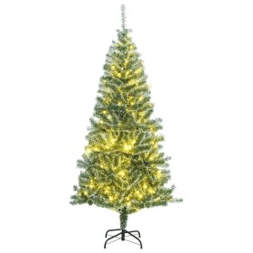 Árbol de Navidad artificial con 300 LED y nieve 240 cm de vidaXL, Arboles de navidad - Ref: Foro24-3210109, Precio: 57,10 €, ...