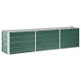 Green galvanized steel garden bed 240x40x45 cm by vidaXL, Pots and planters - Ref: Foro24-47045, Price: 50,60 €, Discount: %