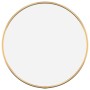 Golden round wall mirror Ø 30 cm by vidaXL, Mirrors - Ref: Foro24-348179, Price: 21,36 €, Discount: %