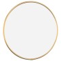 Golden round wall mirror Ø 30 cm by vidaXL, Mirrors - Ref: Foro24-348179, Price: 21,70 €, Discount: %