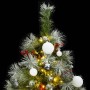 Artificial Christmas tree with hinges 150 LED and balls 120 cm by vidaXL, Christmas trees - Ref: Foro24-3210201, Price: 54,73...