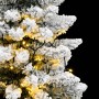 Künstlicher Weihnachtsbaum mit Scharnieren 150 LED und Schnee 150 cm von vidaXL, Weihnachtsbäume - Ref: Foro24-3210082, Preis...