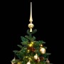 Artificial Christmas tree with hinges 150 LED and balls 150 cm by vidaXL, Christmas trees - Ref: Foro24-3210454, Price: 93,97...