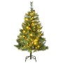 Künstlicher Weihnachtsbaum mit Scharnieren 150 LED 120 cm von vidaXL, Weihnachtsbäume - Ref: Foro24-3210179, Preis: 62,04 €, ...