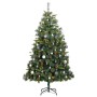 Künstlicher Weihnachtsbaum mit Scharnieren 300 LED und Kugeln 240 cm von vidaXL, Weihnachtsbäume - Ref: Foro24-3210248, Preis...