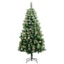 Artificial Christmas tree with hinges 300 LED and balls 180 cm by vidaXL, Christmas trees - Ref: Foro24-3210390, Price: 136,6...