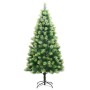 Artificial Christmas tree with hinges 300 LED and balls 180 cm by vidaXL, Christmas trees - Ref: Foro24-3210390, Price: 136,6...