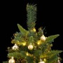 Artificial Christmas tree with hinges 300 LED and balls 240 cm by vidaXL, Christmas trees - Ref: Foro24-3210222, Price: 234,2...