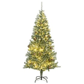 Artificial Christmas tree with 300 LED balls and snow 210 cm by vidaXL, Christmas trees - Ref: Foro24-3210126, Price: 90,02 €...