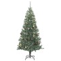 Künstlicher Weihnachtsbaum mit 300 LED-Kugeln und Schnee 210 cm von vidaXL, Weihnachtsbäume - Ref: Foro24-3210126, Preis: 91,...