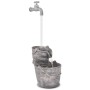 Brunnen mit Wasserhahn und Eimern aus Polyresin von vidaXL, Brunnen und Wasserfälle - Ref: Foro24-244289, Preis: 157,89 €, Ra...