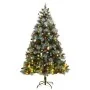 Künstlicher Weihnachtsbaum mit Scharnieren 300 LED und Kugeln 180 cm von vidaXL, Weihnachtsbäume - Ref: Foro24-3210226, Preis...