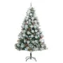 Künstlicher Weihnachtsbaum mit Scharnieren 300 LED und Kugeln 180 cm von vidaXL, Weihnachtsbäume - Ref: Foro24-3210226, Preis...