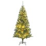 Künstlicher Weihnachtsbaum mit 300 LED-Kugeln und Schnee 180 cm von vidaXL, Weihnachtsbäume - Ref: Foro24-3210143, Preis: 103...