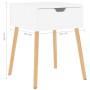 Bedside tables 2 units plywood white 40x40x56 cm by vidaXL, Nightstands - Ref: Foro24-326796, Price: 94,46 €, Discount: %