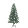 Künstlicher Weihnachtsbaum mit 300 LED-Kugeln und Schnee 210 cm von vidaXL, Weihnachtsbäume - Ref: Foro24-3210162, Preis: 77,...