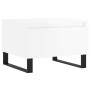 Center tables 2 units engineered wood glossy white 50x46x35 cm by vidaXL, Coffee table - Ref: Foro24-830881, Price: 70,22 €, ...