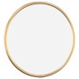 Round golden wall mirror Ø20 cm by vidaXL, Mirrors - Ref: Foro24-348178, Price: 16,96 €, Discount: %