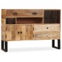 Aparador de madera maciza de mango 115x30x80 cm de vidaXL, Aparadores - Ref: Foro24-244937, Precio: 651,99 €, Descuento: %