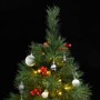 Artificial Christmas tree with hinges 150 LED and balls 150 cm by vidaXL, Christmas trees - Ref: Foro24-3210200, Price: 67,95...