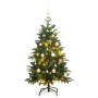 Künstlicher Weihnachtsbaum mit Scharnieren 150 LED und Kugeln 150 cm von vidaXL, Weihnachtsbäume - Ref: Foro24-3210460, Preis...