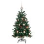 Künstlicher Weihnachtsbaum mit Scharnieren 150 LED und Kugeln 150 cm von vidaXL, Weihnachtsbäume - Ref: Foro24-3210460, Preis...