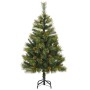 Artificial Christmas tree with hinges 150 LED and balls 150 cm by vidaXL, Christmas trees - Ref: Foro24-3210192, Price: 93,75...